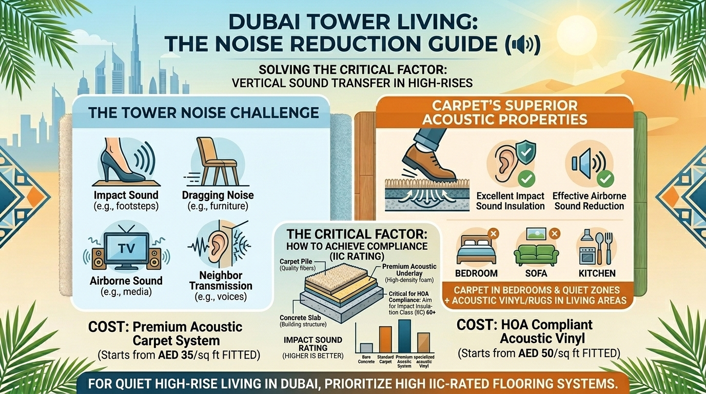 Noise Reduction — The Critical Factor in Dubai Towers