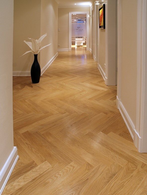 Commercial office space with durable flooring