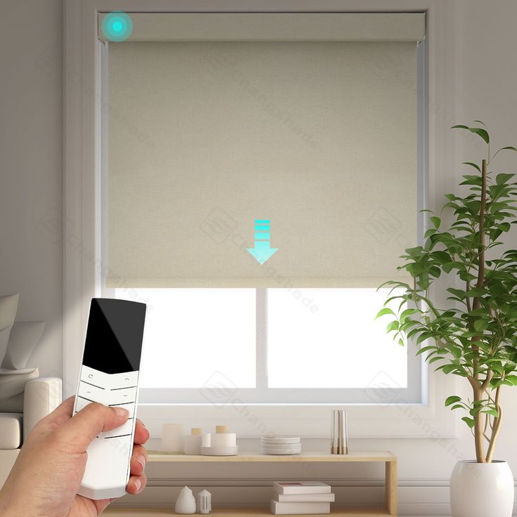 Motorized Blinds Dubai - Control with Phone or Remote