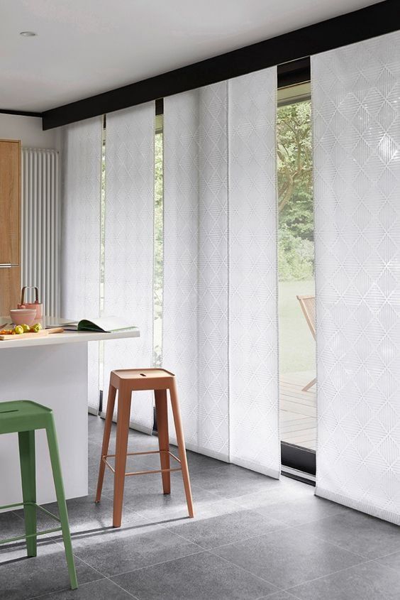 Panel blinds in Dubai office conference room