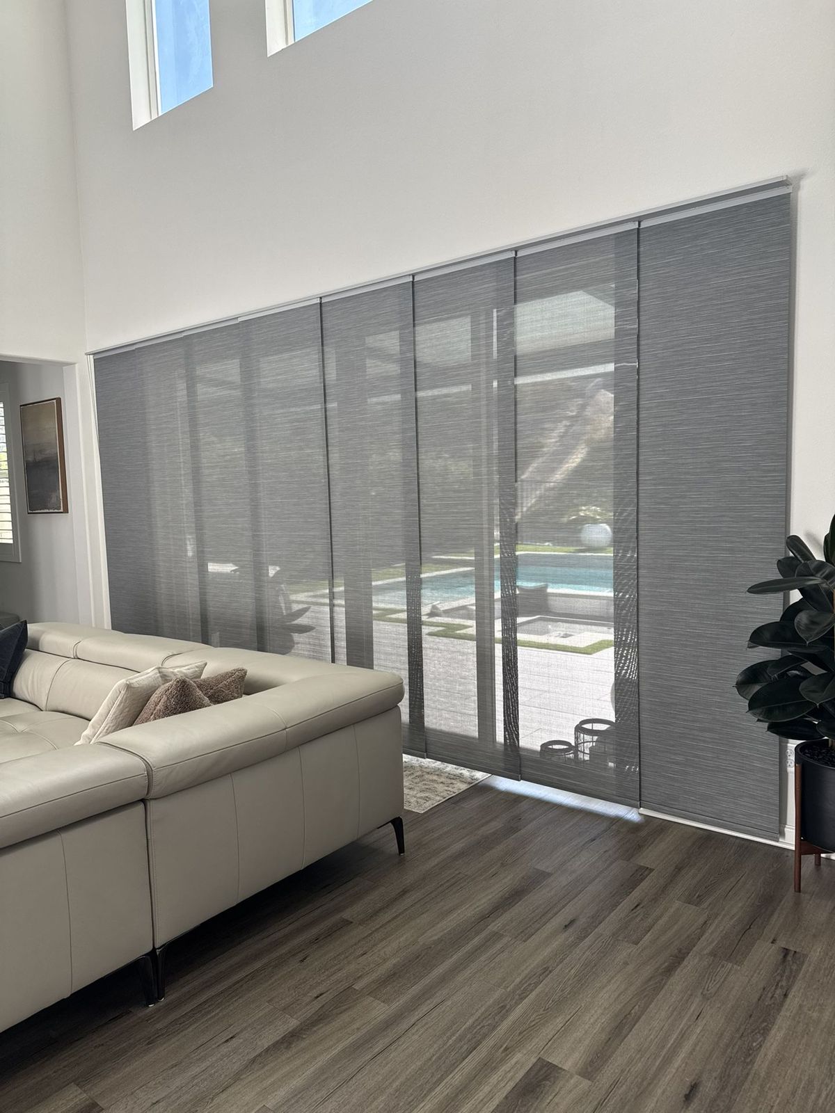 Panel Blinds Samples Dubai - Office Wide Windows Conference Rooms
