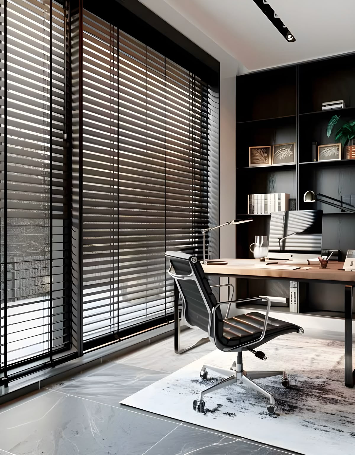 Venetian Blinds Samples Dubai - Aluminum Wooden Slats